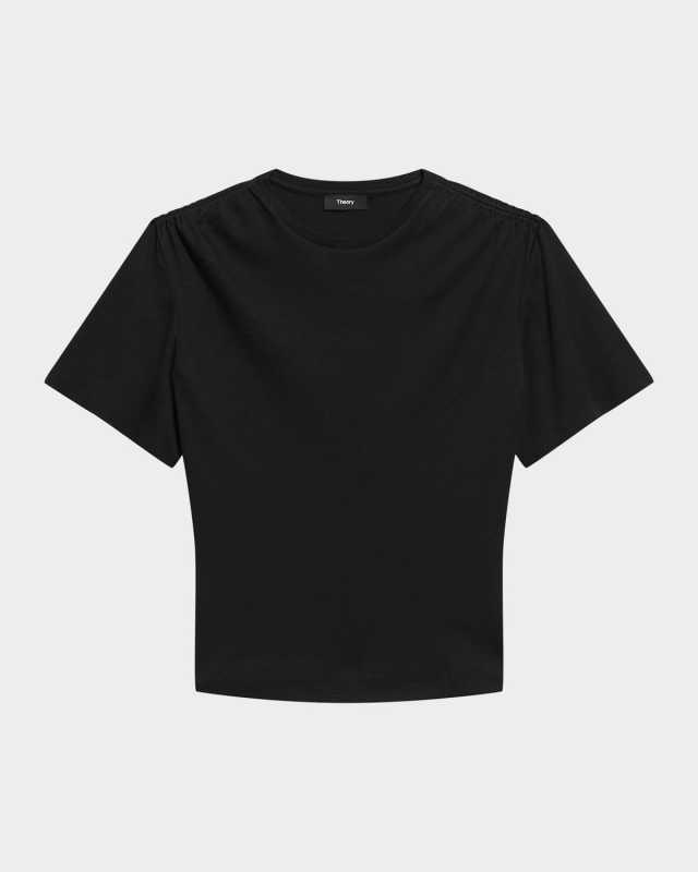 Gathered Shoulder Top